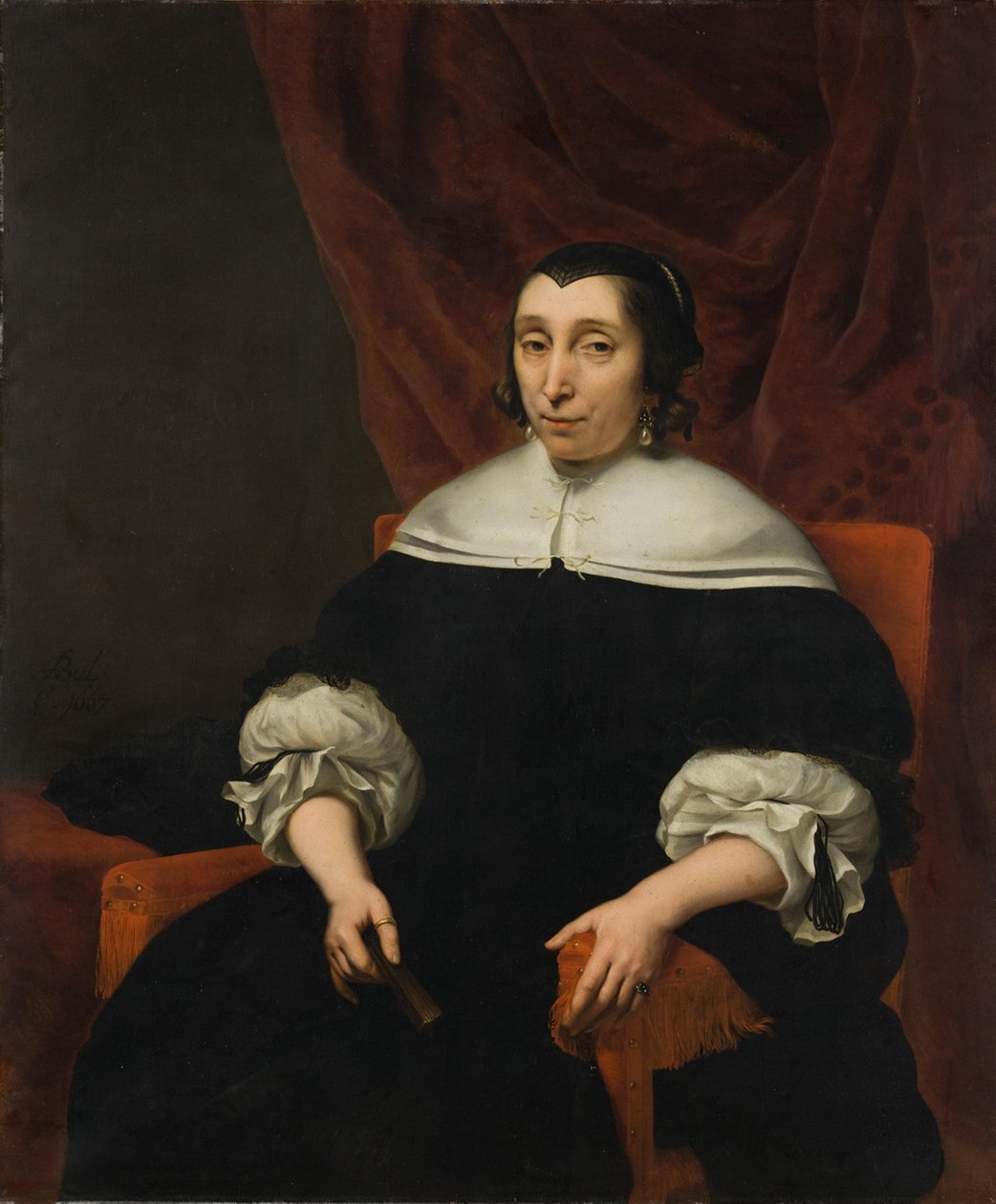 Elisabeth van der Voorde (1611-1677) von Ferdinand Bol
