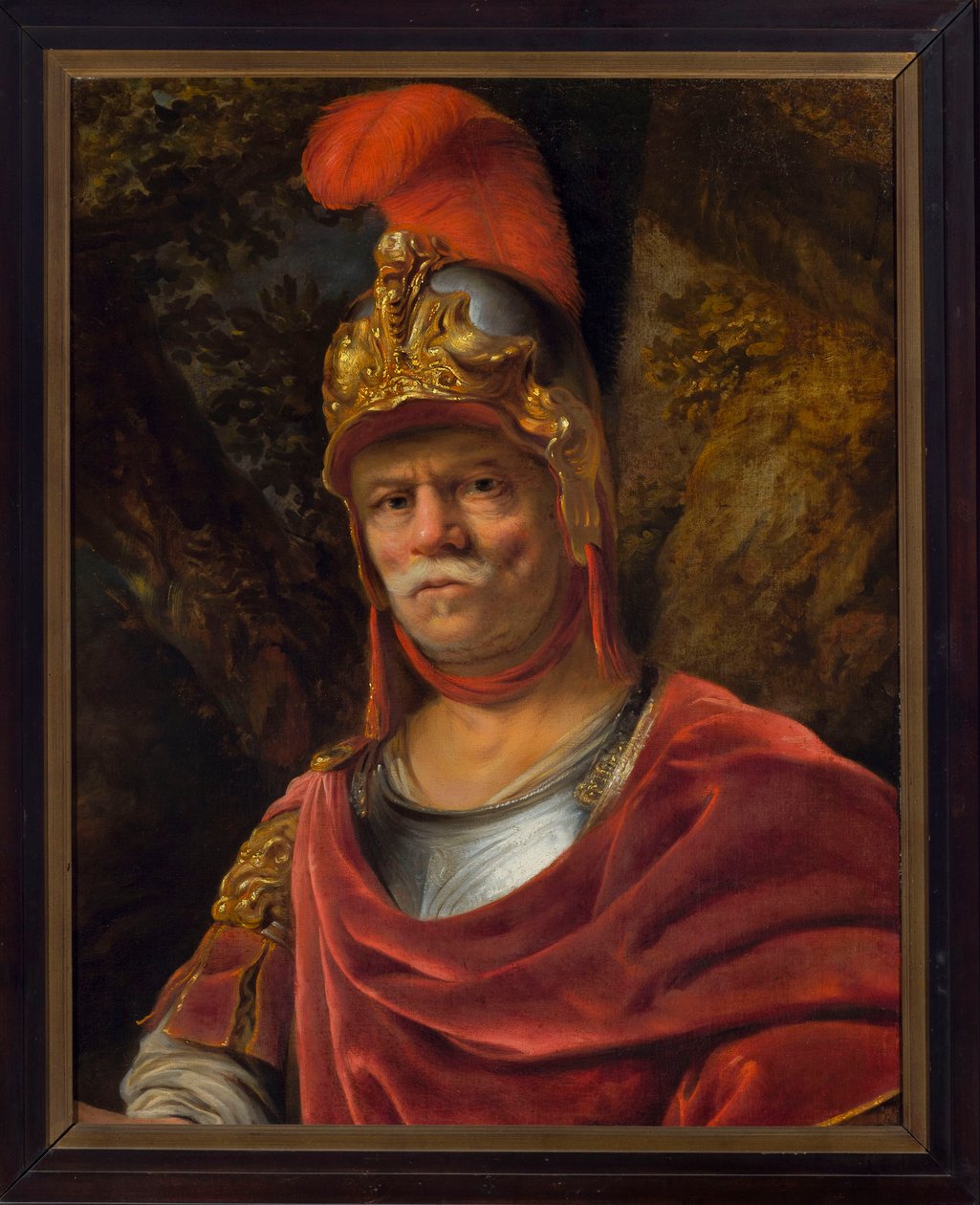 Mann mit goldenem Helm (Mars) von Ferdinand Bol