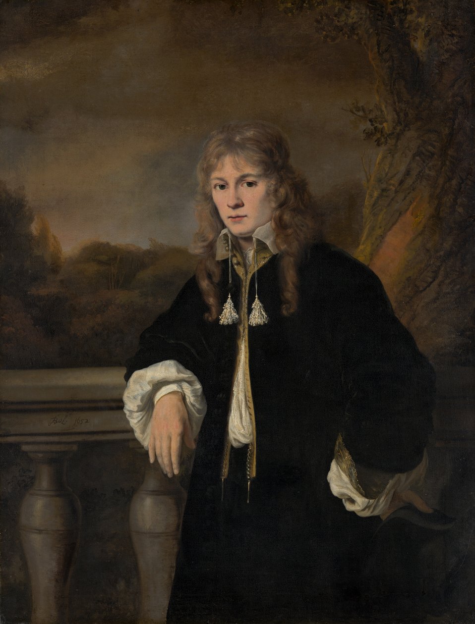 Porträt eines jungen Mannes, vermutlich Louis Trip Jr (1638-1655) von Ferdinand Bol