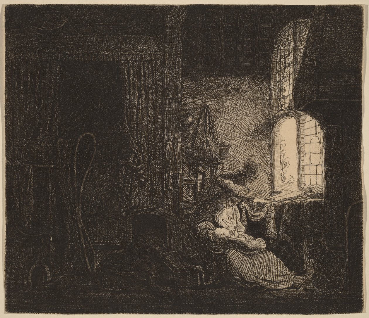 Die Familie im Raum von Ferdinand Bol