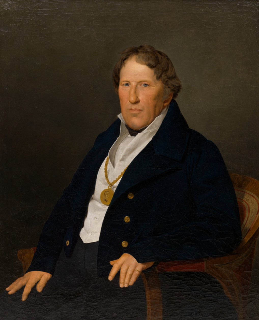 Der Schiffsmeister Mathias Feldmüller von Ferdinand Georg Waldmüller