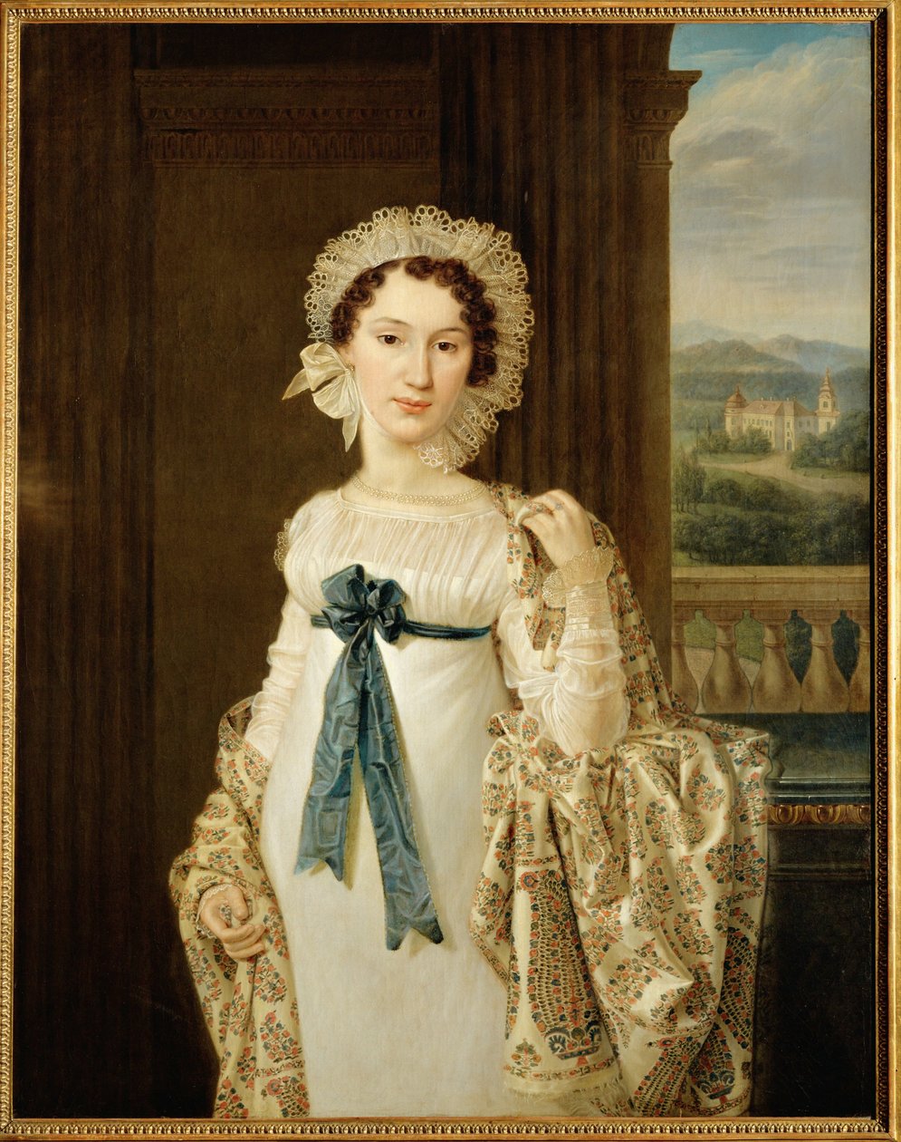 Eine Prinzessin Trauttmannsdorff von Ferdinand Georg Waldmuller
