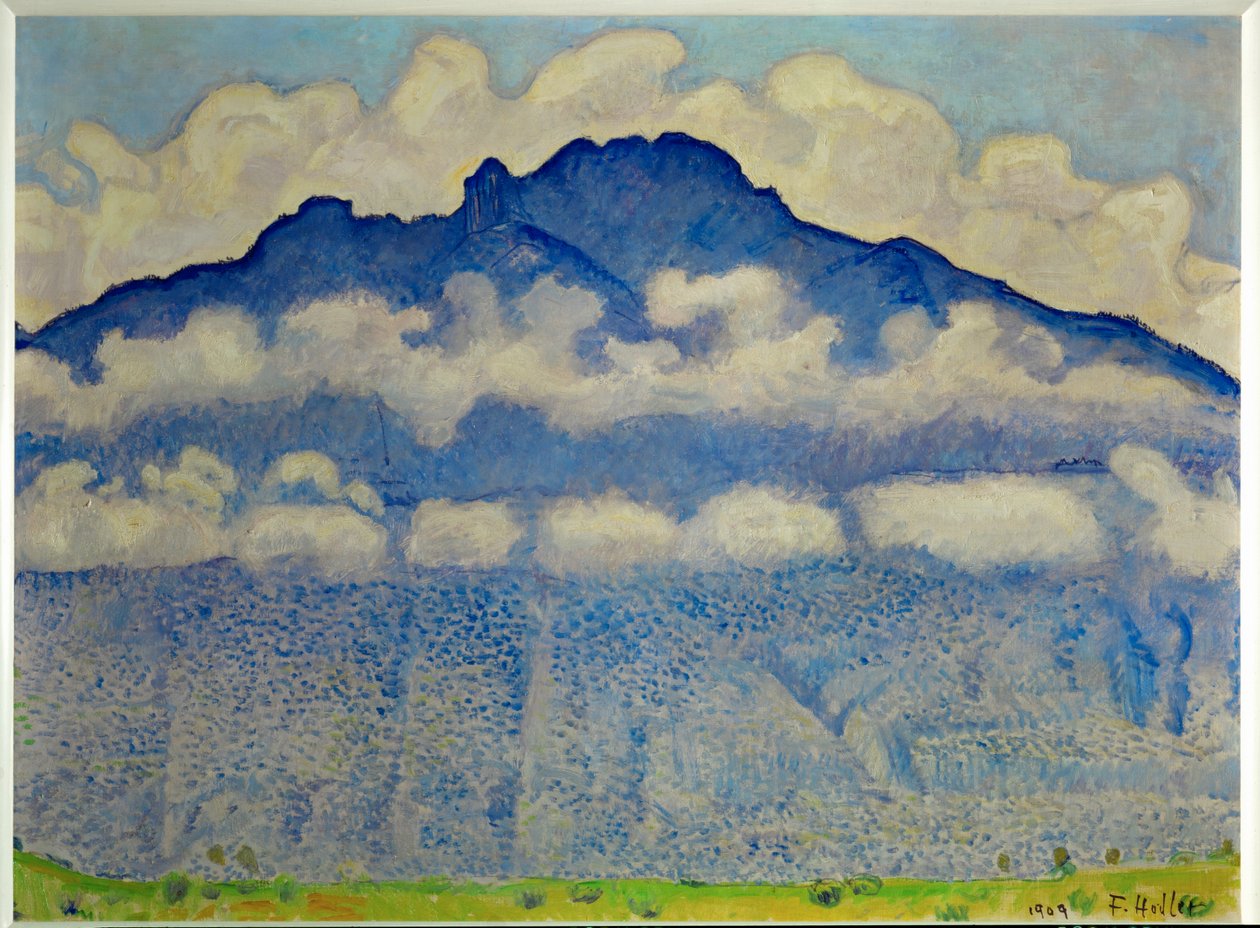 Landschaft im Berner Oberland von Ferdinand Hodler