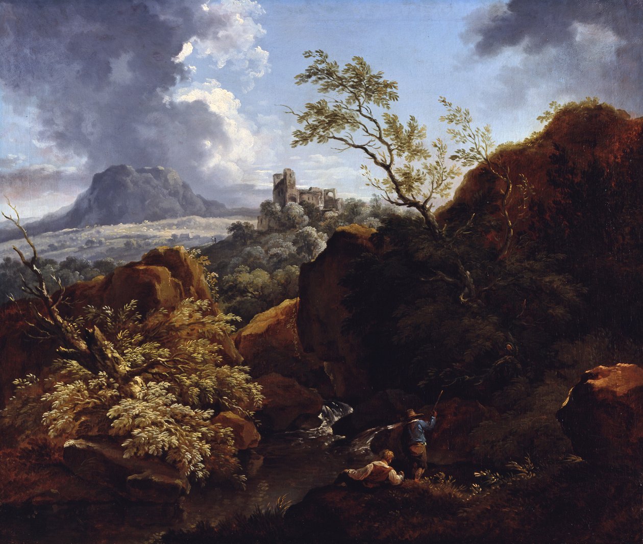 Neckarlandschaft von Ferdinand Kobell