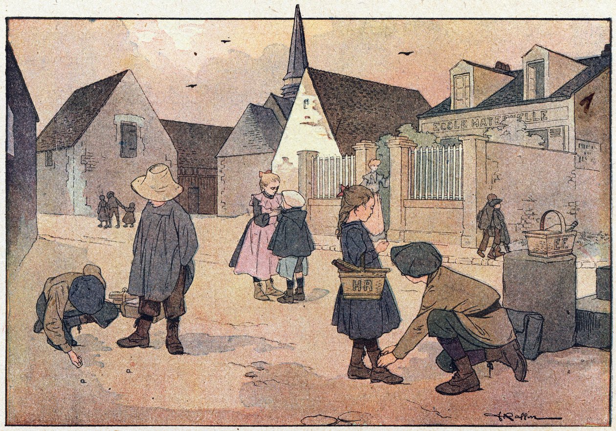Nach der Schule, in Imagier de l