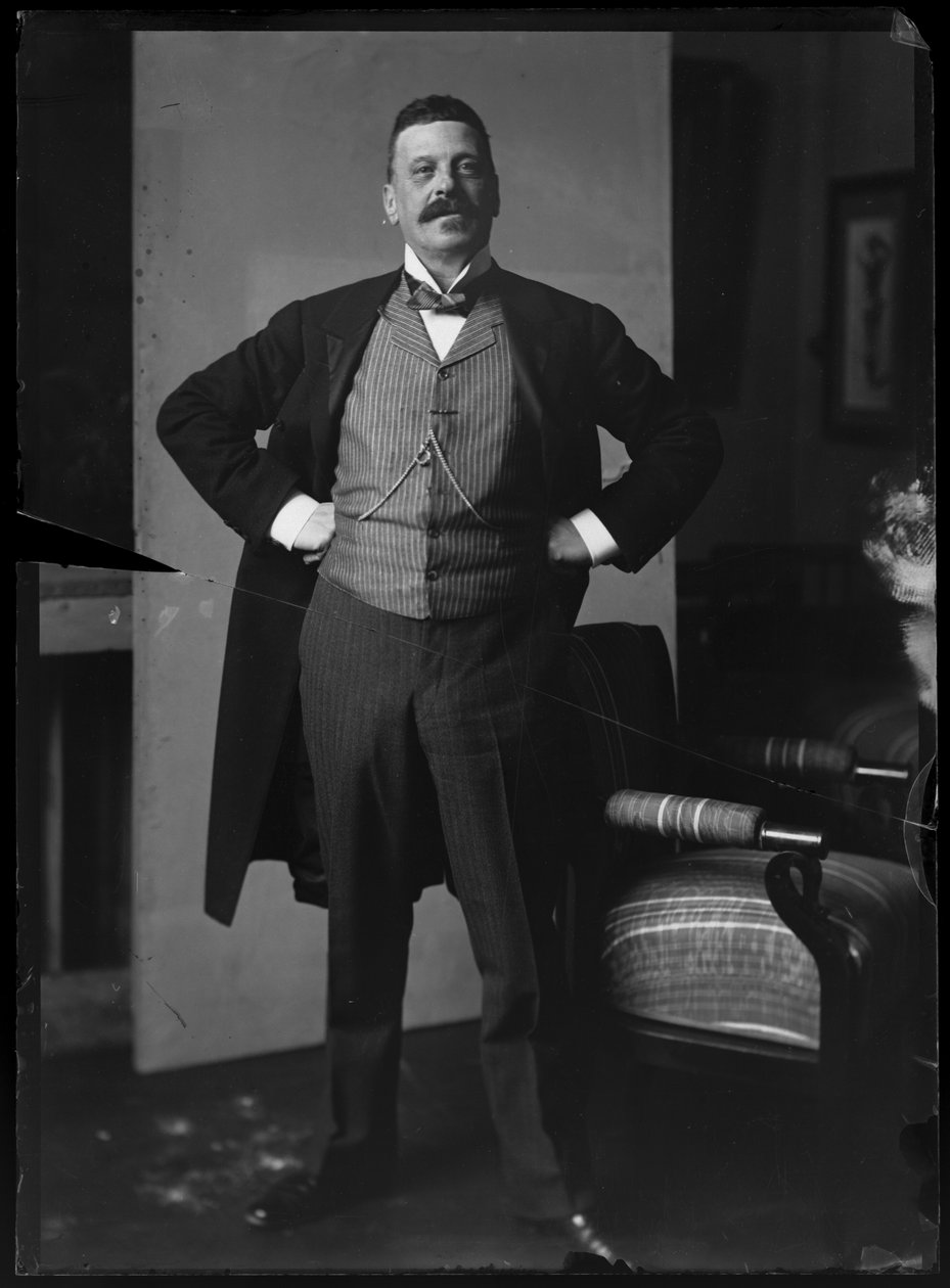 Bild von Charles Wittgenstein (1847-1913) von Ferdinand Schmutzer