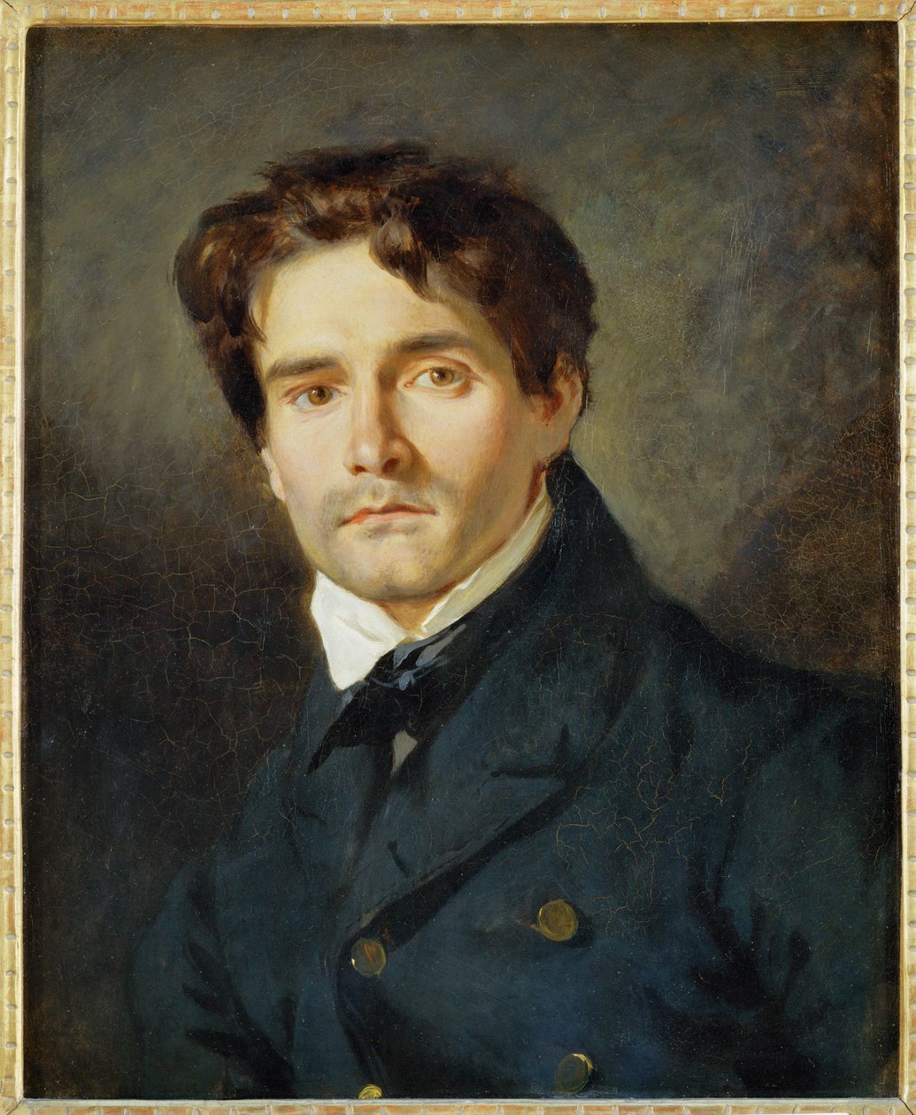 Porträt Leon Riesener von Ferdinand Victor Eugene Delacroix