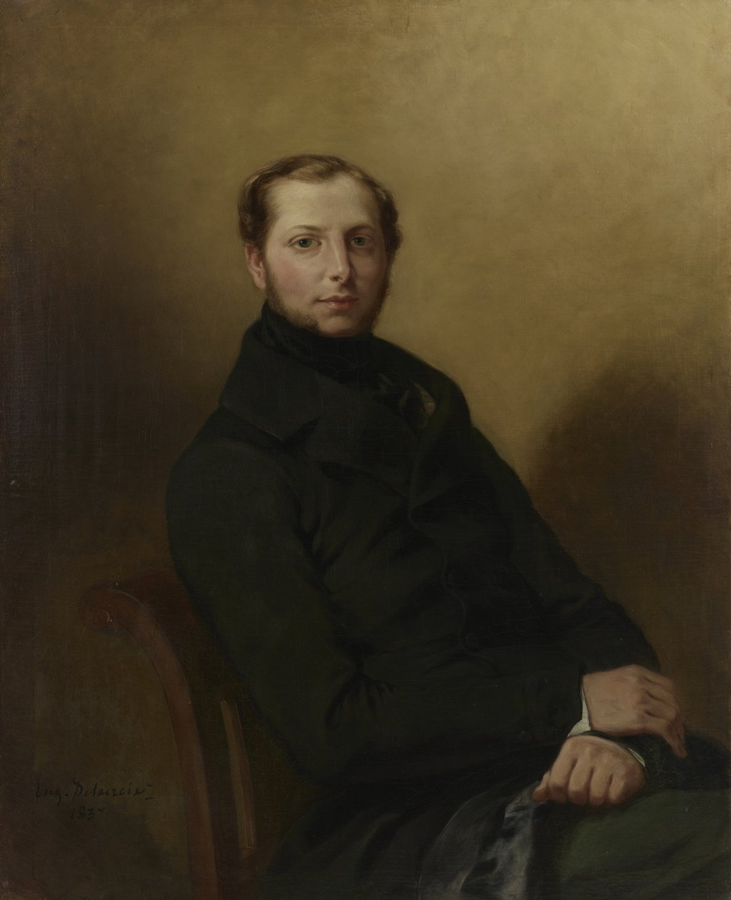 Porträt von Graf Charles de Mornay, 1837 von Ferdinand Victor Eugene Delacroix