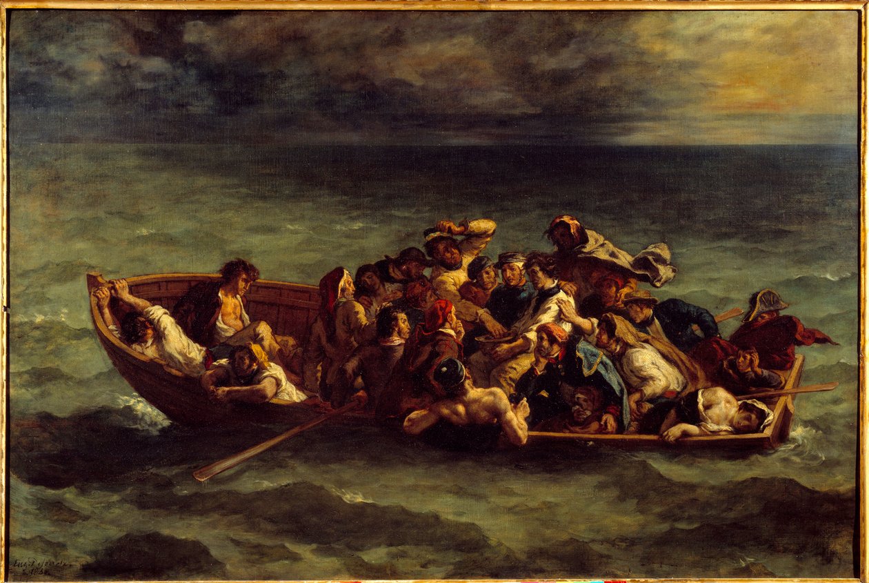 Der Untergang von Don Juan von Ferdinand Victor Eugene Delacroix