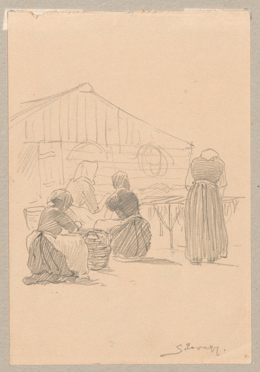 Frauen bei der Arbeit von Ferdynand Ruszczyc