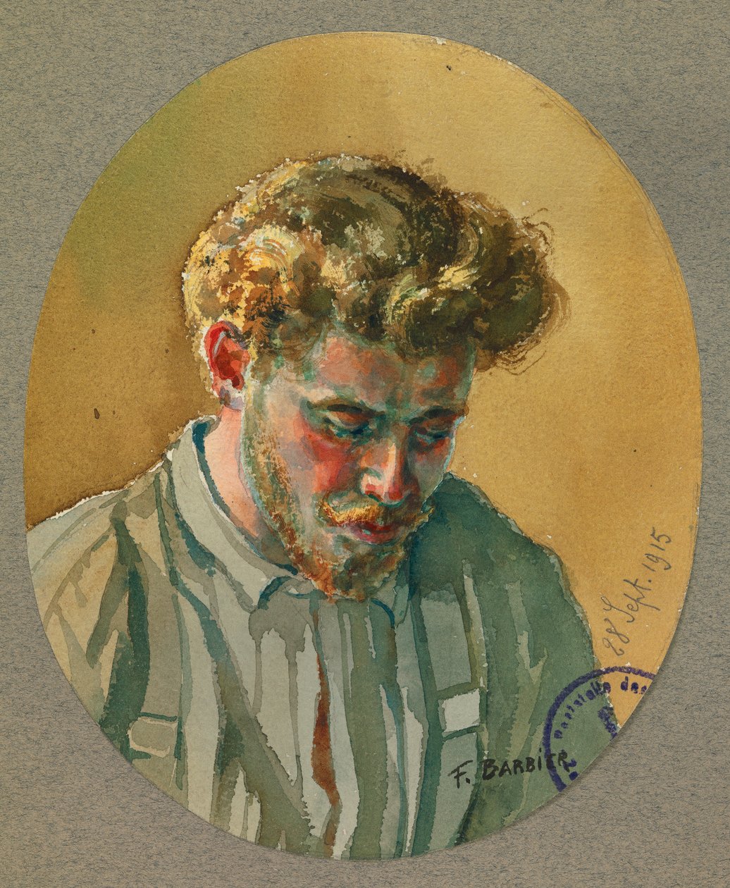 Gefangener Delaborde, ein Freund aus dem Gustrow-Lager von Fernand Barbier