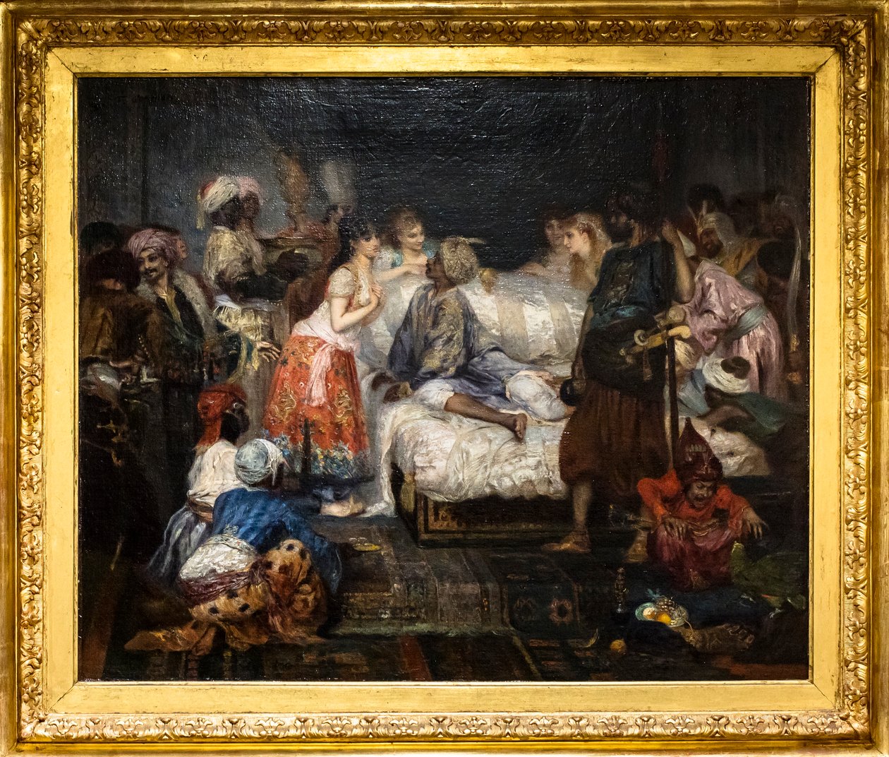 Der Harem, Szene aus Tausendundeine Nacht von Fernand Cormon
