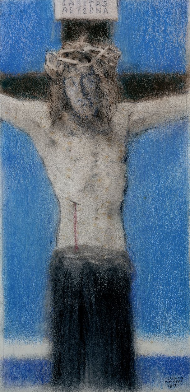 Ewige Nächstenliebe von Fernand Khnopff