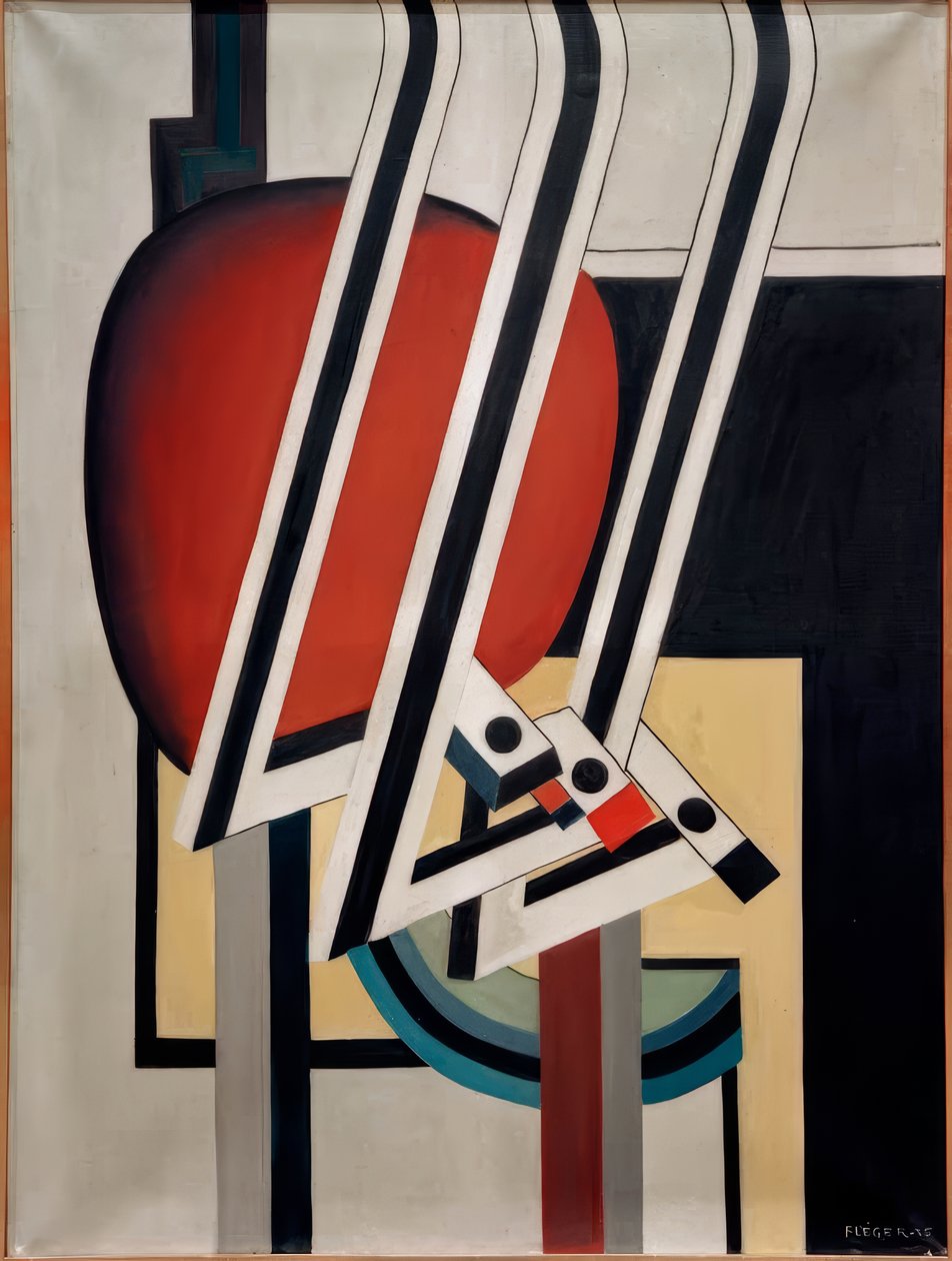 Abstrakte Komposition von Fernand Leger