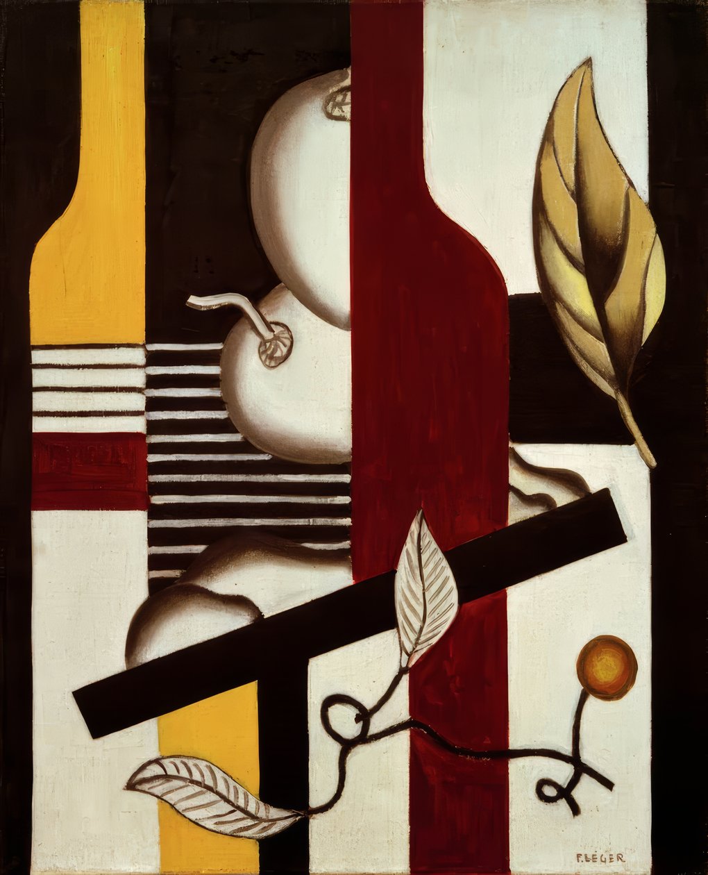 Blätter und Früchte von Fernand Leger