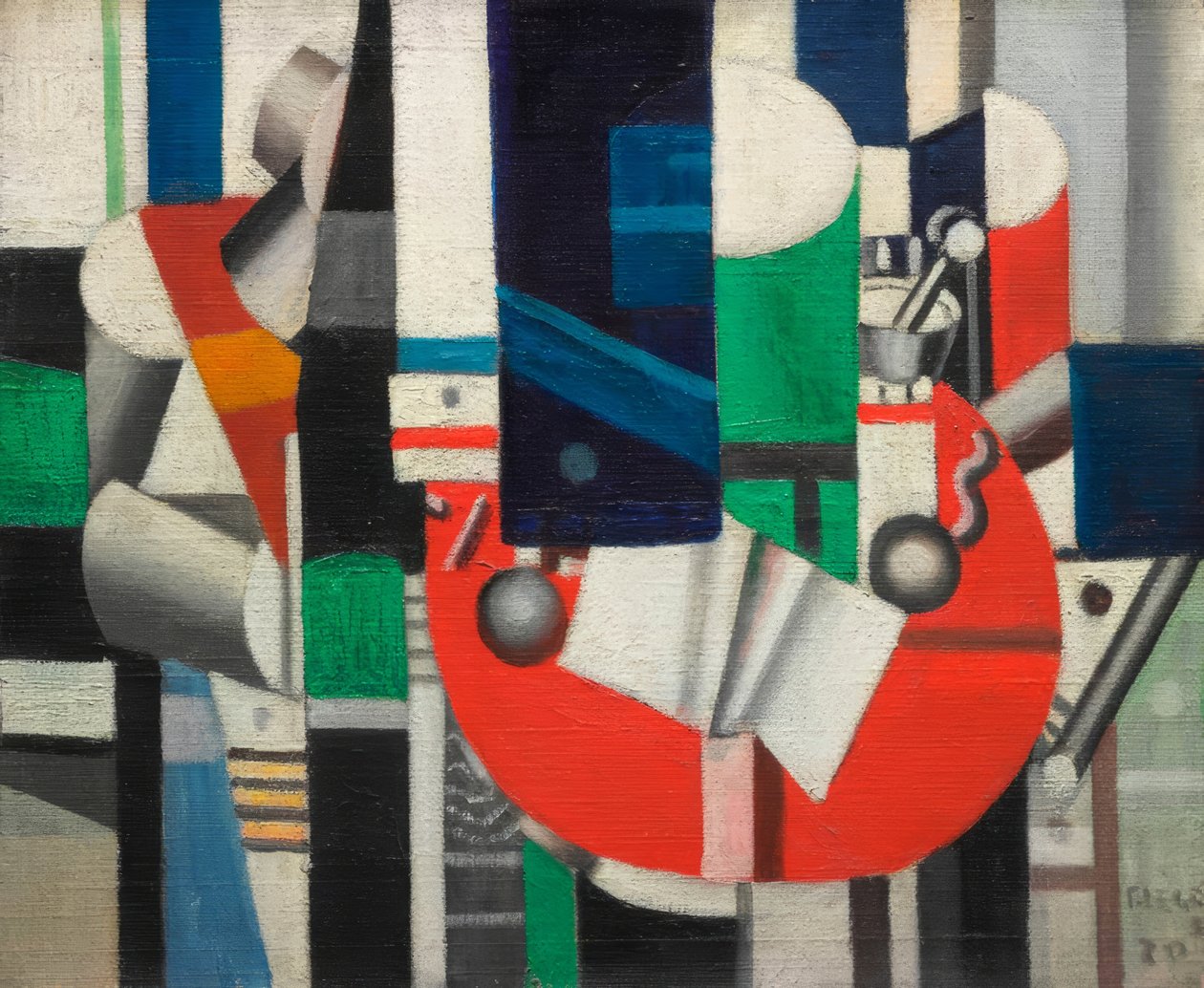 Der rote Tisch von Fernand Leger