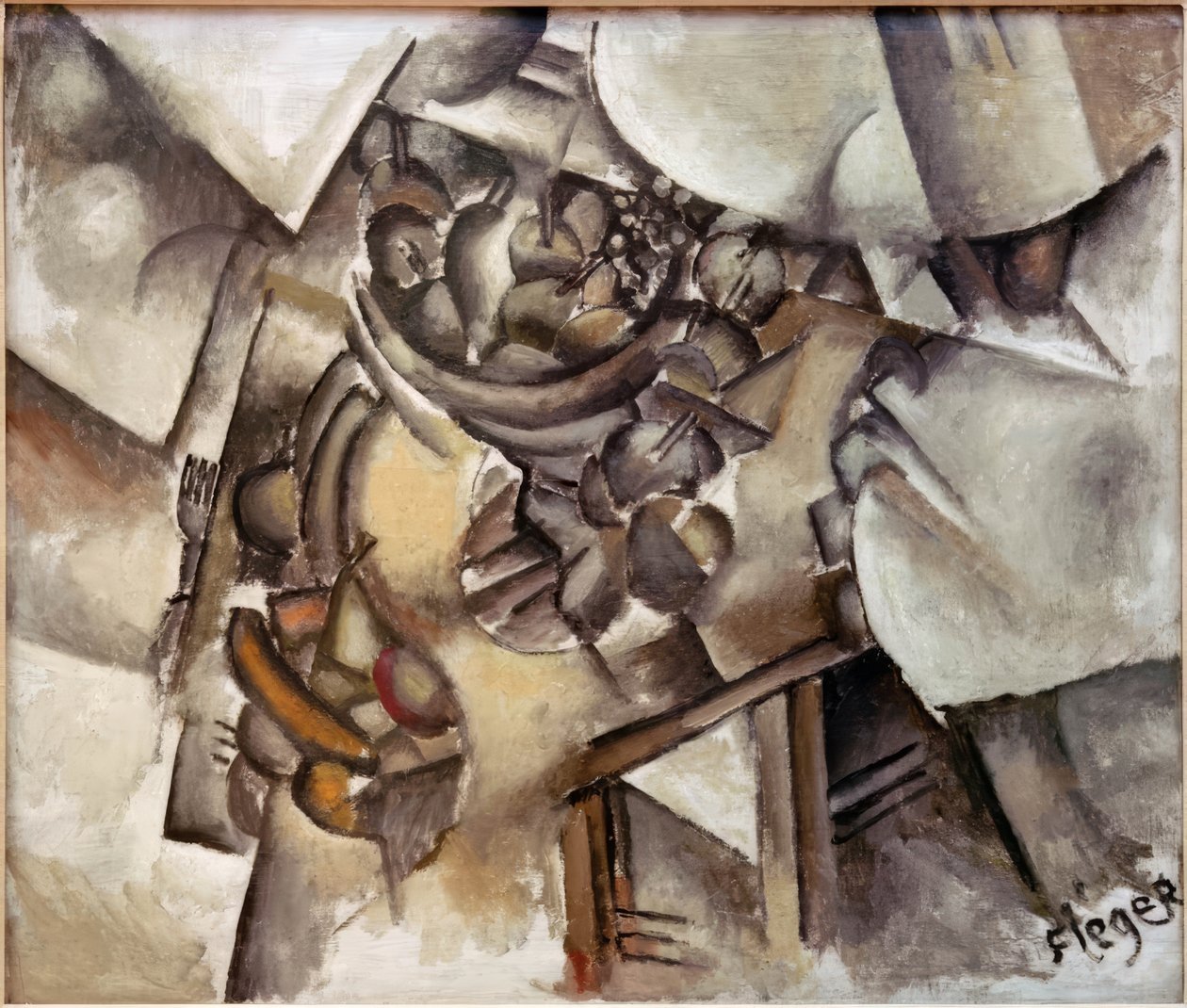 Die Obstschale auf dem Tisch von Fernand Leger