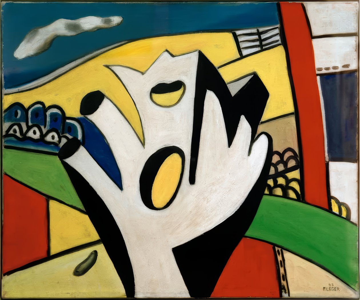 Die weiße Henne von Fernand Leger