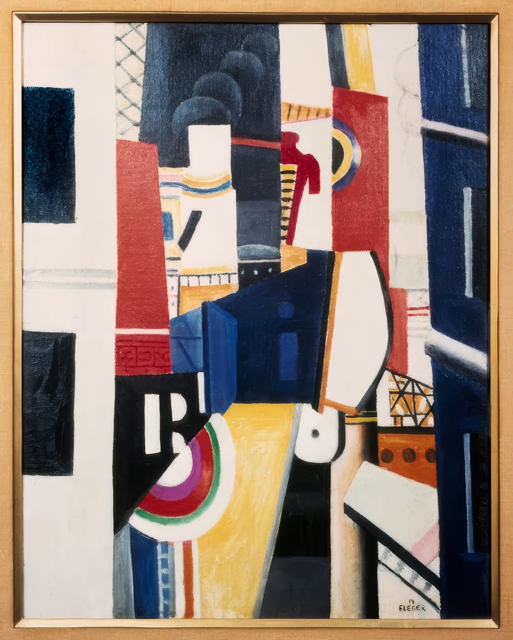 Studie für Die Stadt von Fernand Leger