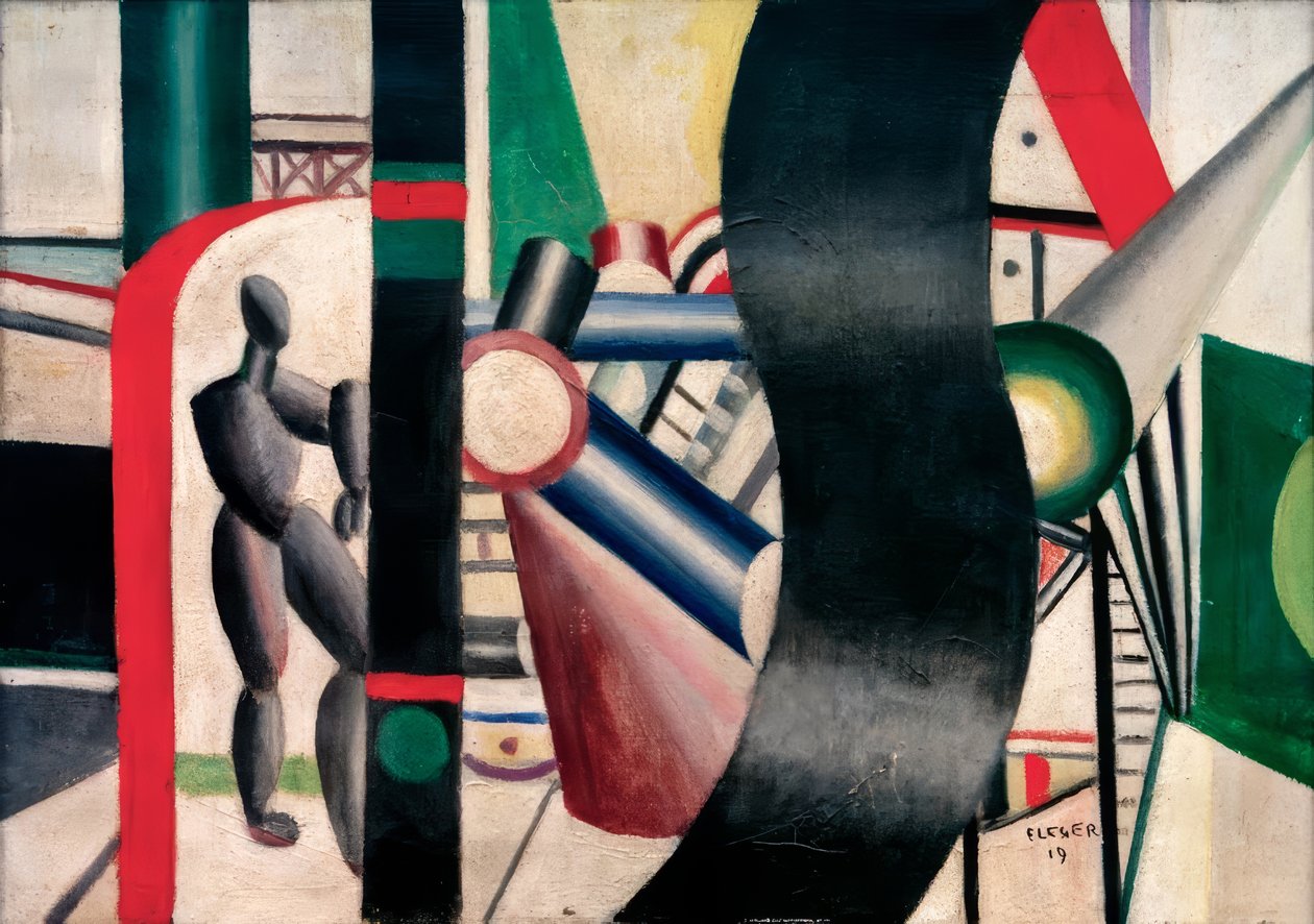 Farbiger Chauffeur von Fernand Leger