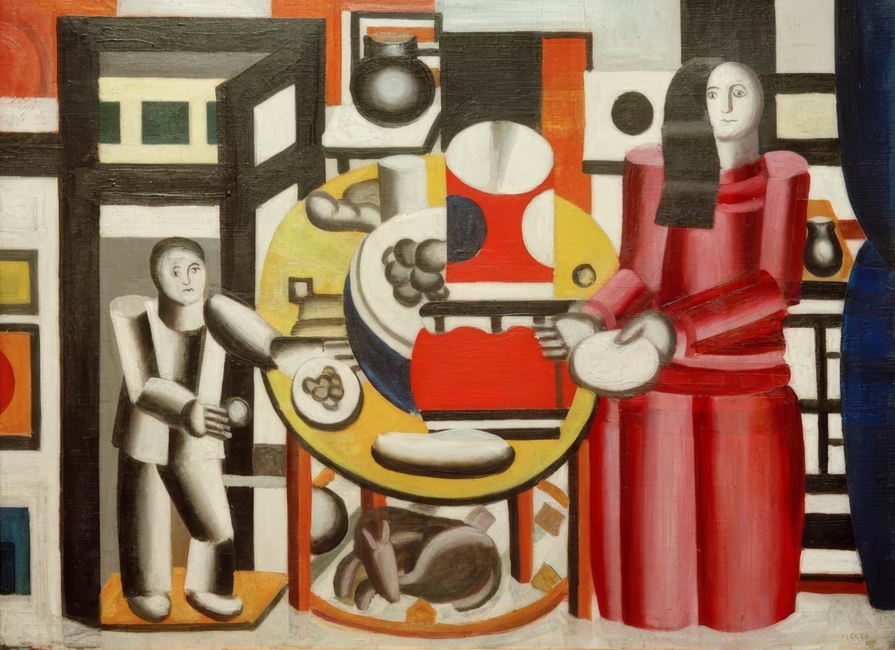 Mutter und Kind von Fernand Leger