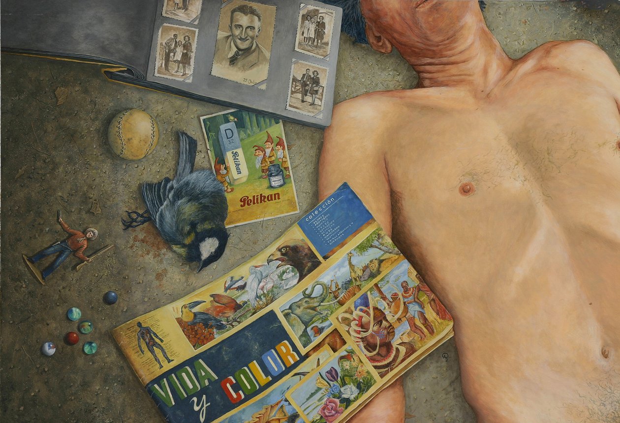 Torso mit Objekten von Fernando Aznar Cenamor
