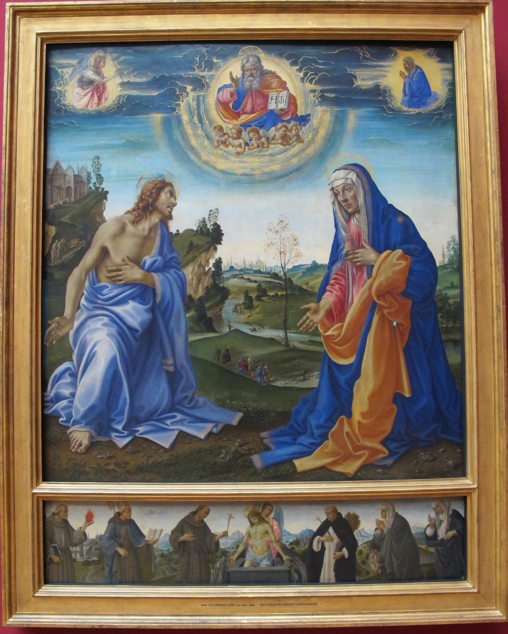 Erscheinung Christi an die Jungfrau von Filippino Lippi