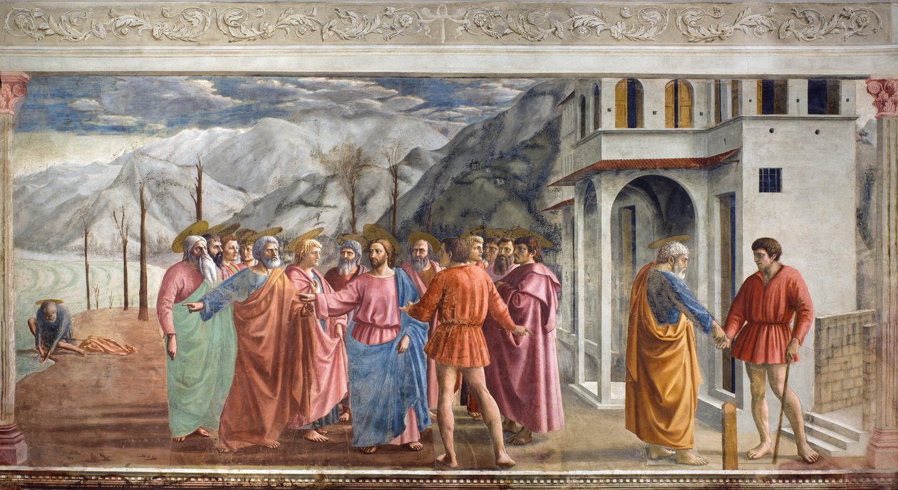 Das Zinsgroschen von Filippino Lippi