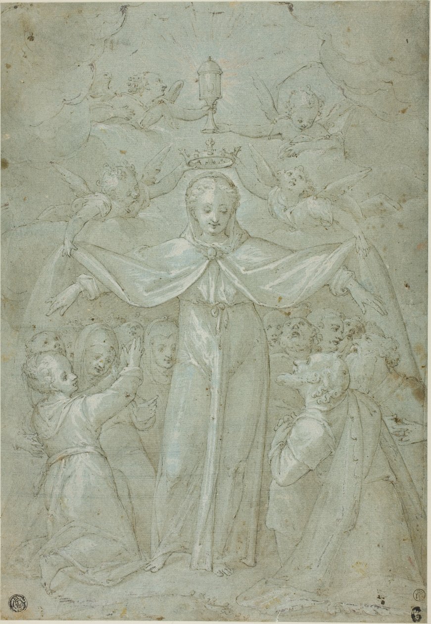 Madonna der Barmherzigkeit (Madonna della Misericordia) von Filippo Bellini