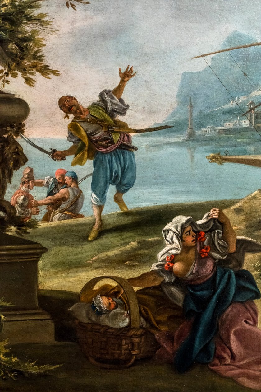 Piratenangriff, ca. 1735/40 von Filippo Falciatore