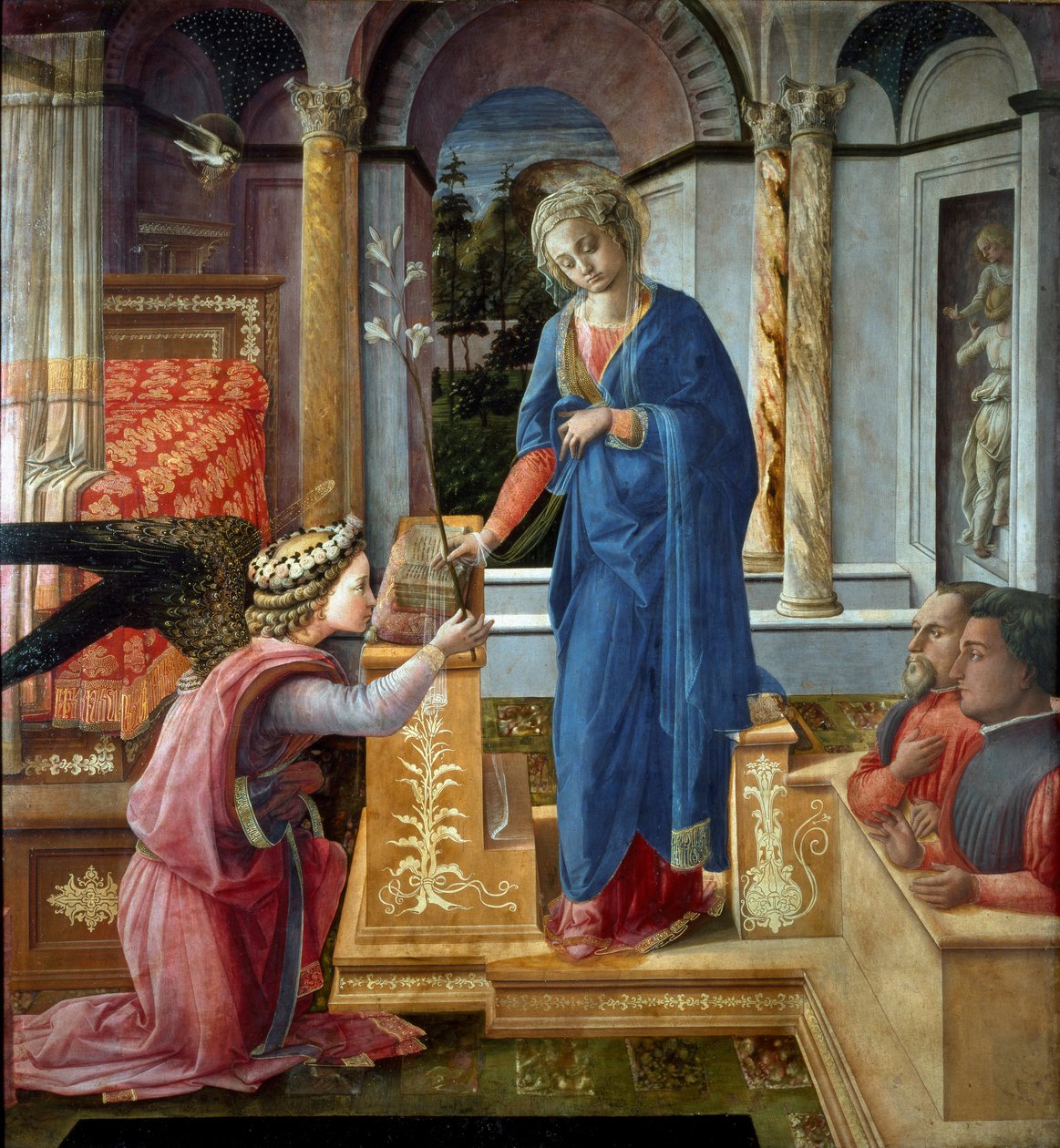 Verkündigung von Filippo Lippi