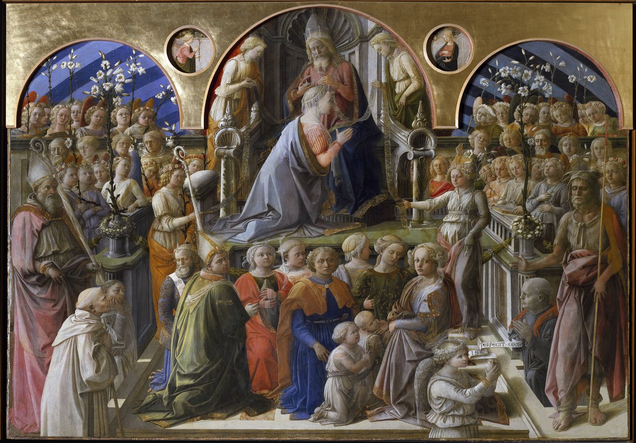 Krönung der Jungfrau von Filippo Lippi