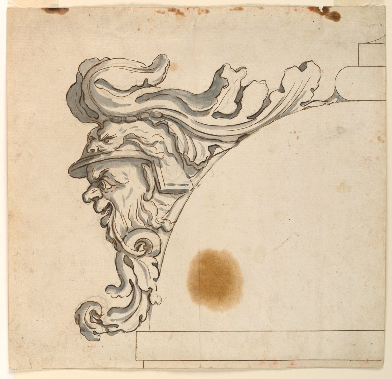 Die Maske eines Kriegers von Filippo Marchionni