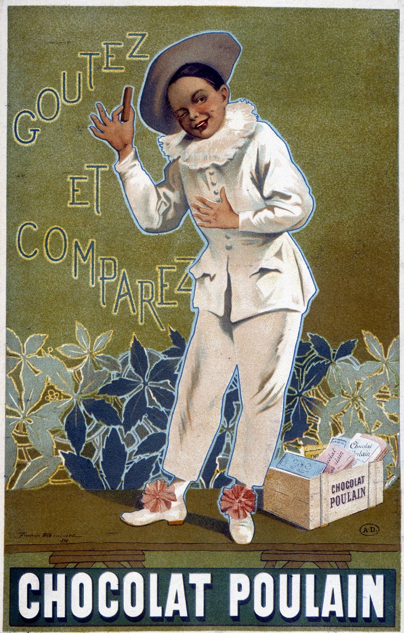 Werbung für Chocolat Poulain: „Probieren und Vergleichen“. Von Fermin Bouisset von Firmin Bouisset