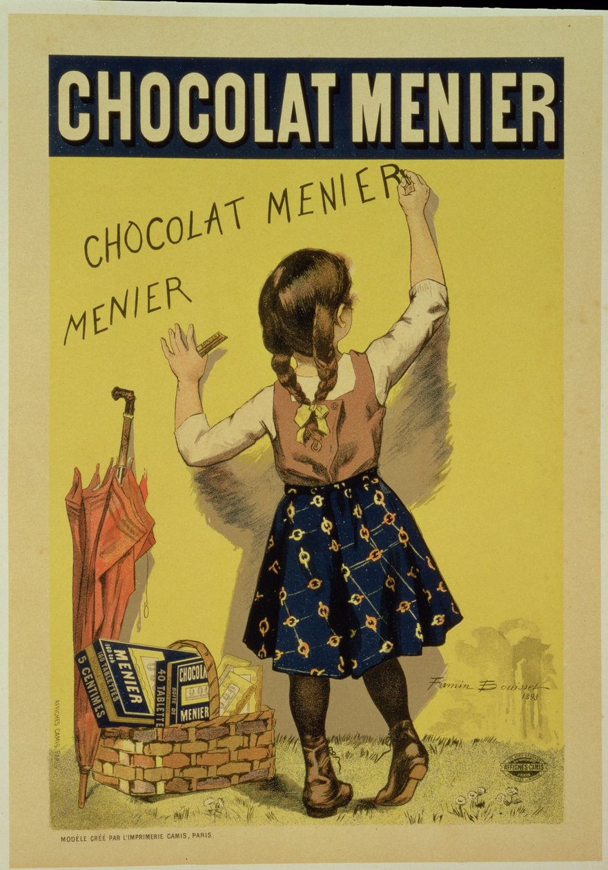 Reproduktion eines Posters, das 
