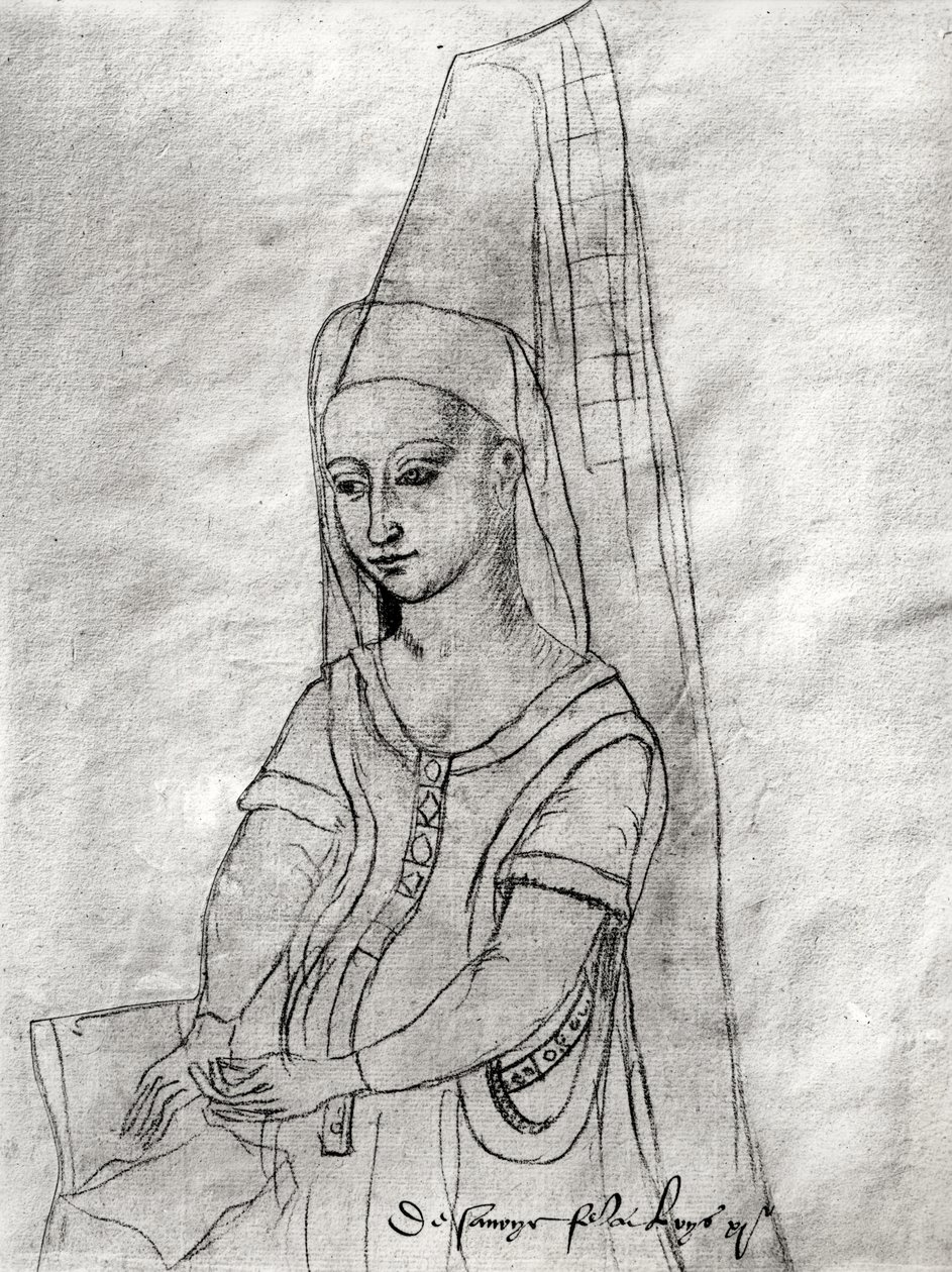 Charlotte de Savoie (ca.1442-83) Ehefrau von Ludwig XI (1422-83) aus dem 