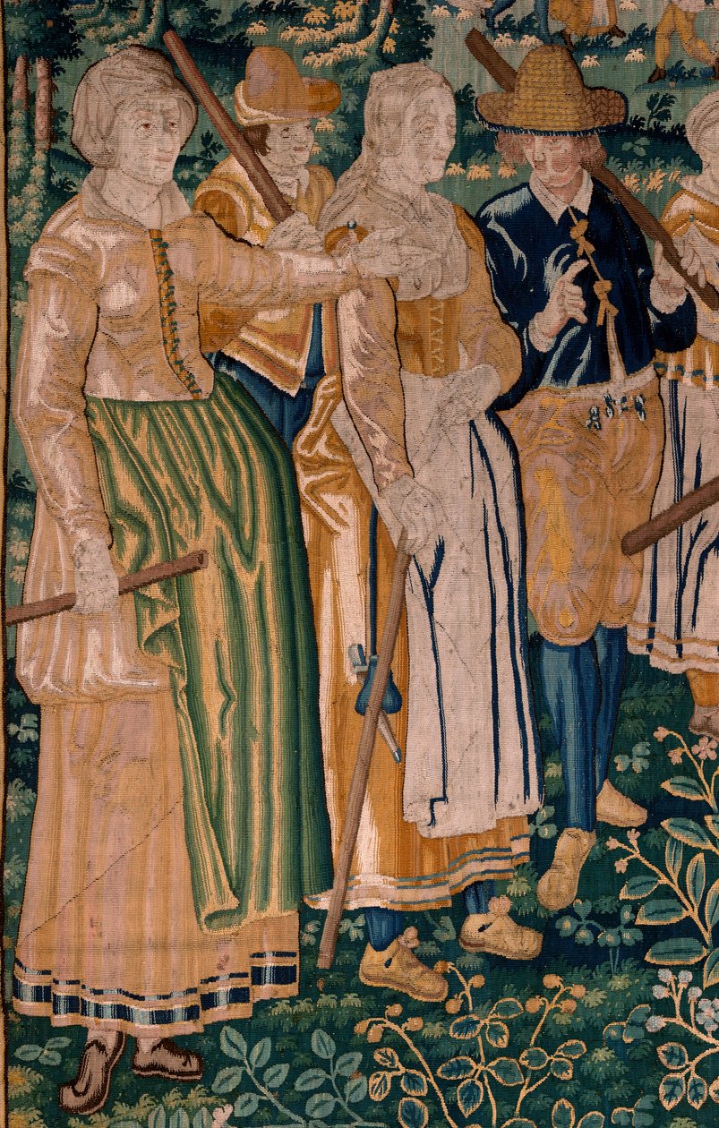 Das Gänsespiel von Flemish School