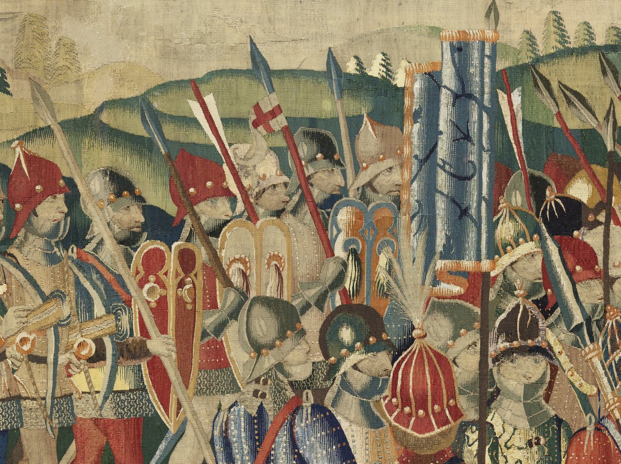 Wandteppich, der die Eroberungen von König Alfons V. von Portugal zeigt von Flemish School