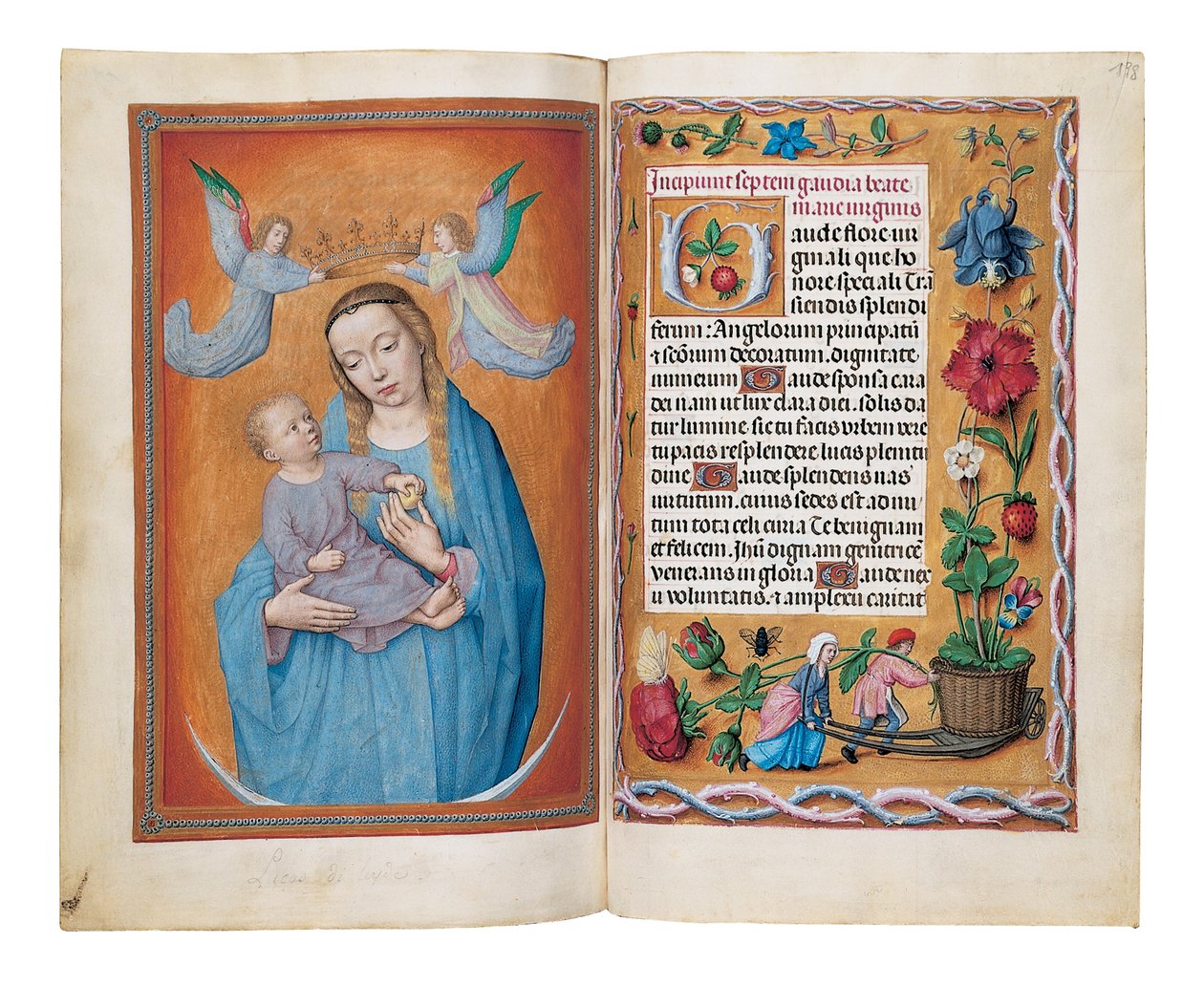 Das Rothschild-Stundenbuch, Gent oder Brügge, ca. 1505 von Flemish School