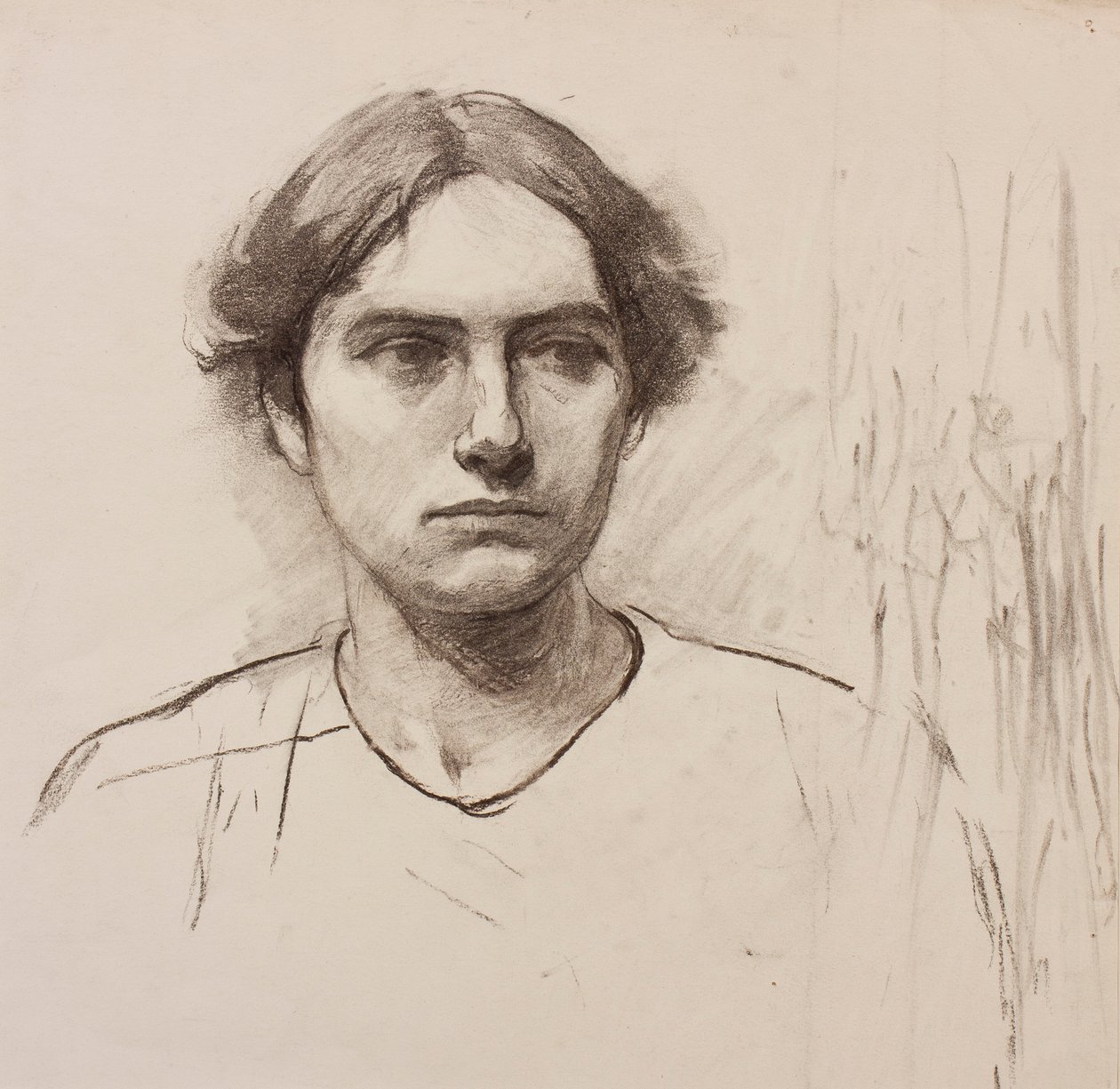 Kopf eines Kunstschulmodells, ca. 1900 von Florence Eleanor Shepard