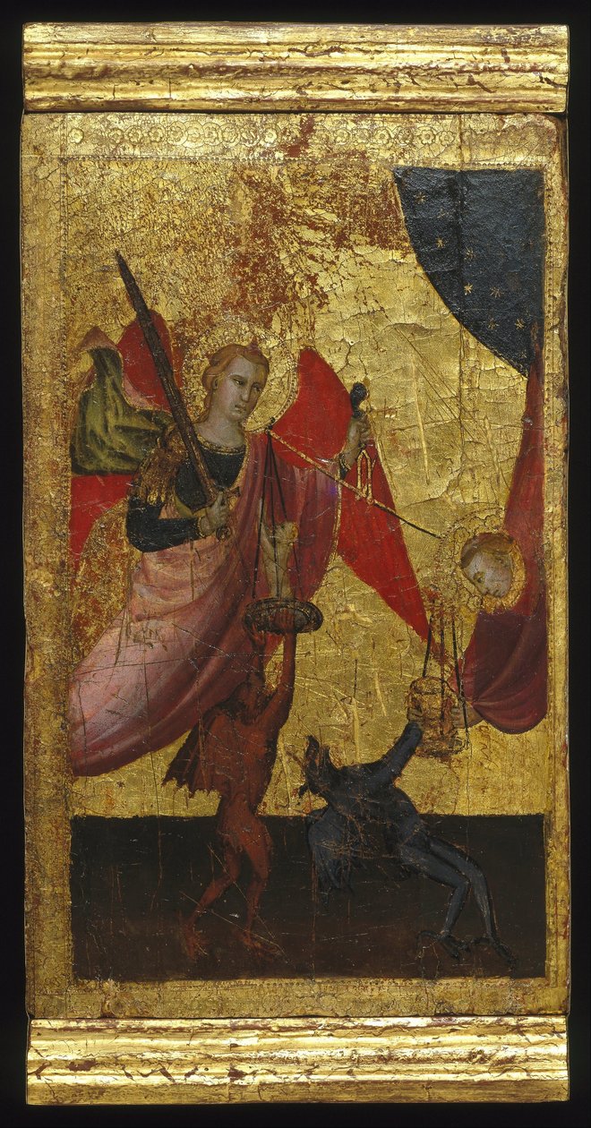 Der heilige Laurentius bittet für die Seele von Kaiser Heinrich II. von Florentine Lorenzo di Niccolò