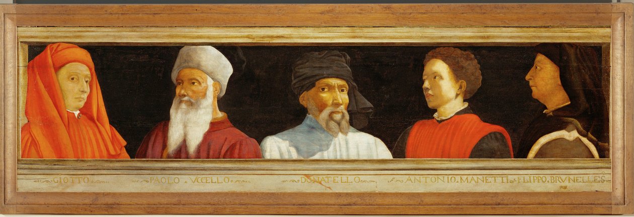 Fünf Meister der Renaissance-Malerei: Giotto, Uccello von Florentine School