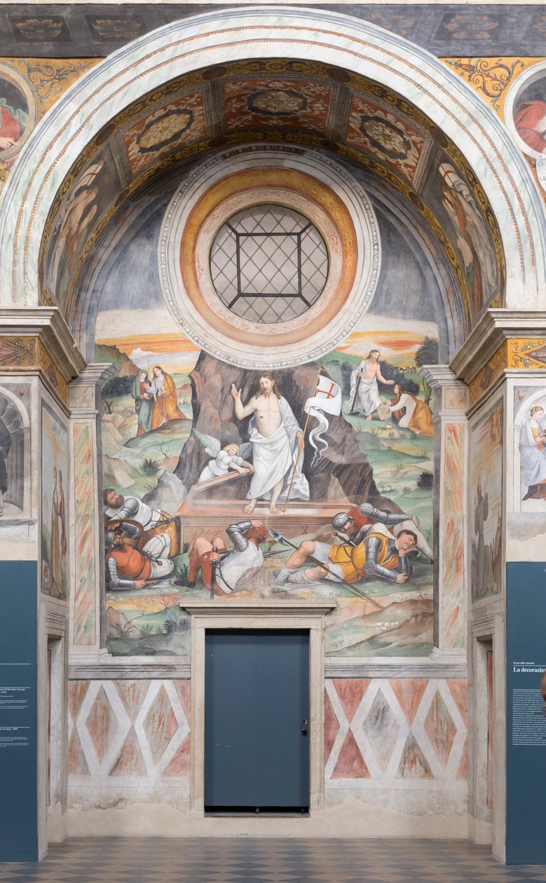 Die Fresken des Nonnenchors, Floriano Ferramola von Floriano Ferramola