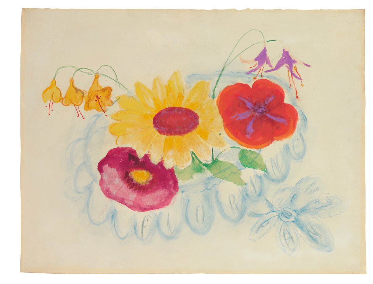 Mittsommerstrauß, ca. 1920 von Florine Stettheimer