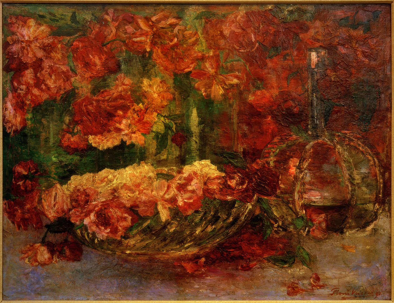 Monatsrosen nach dem Fest von Floris Verster