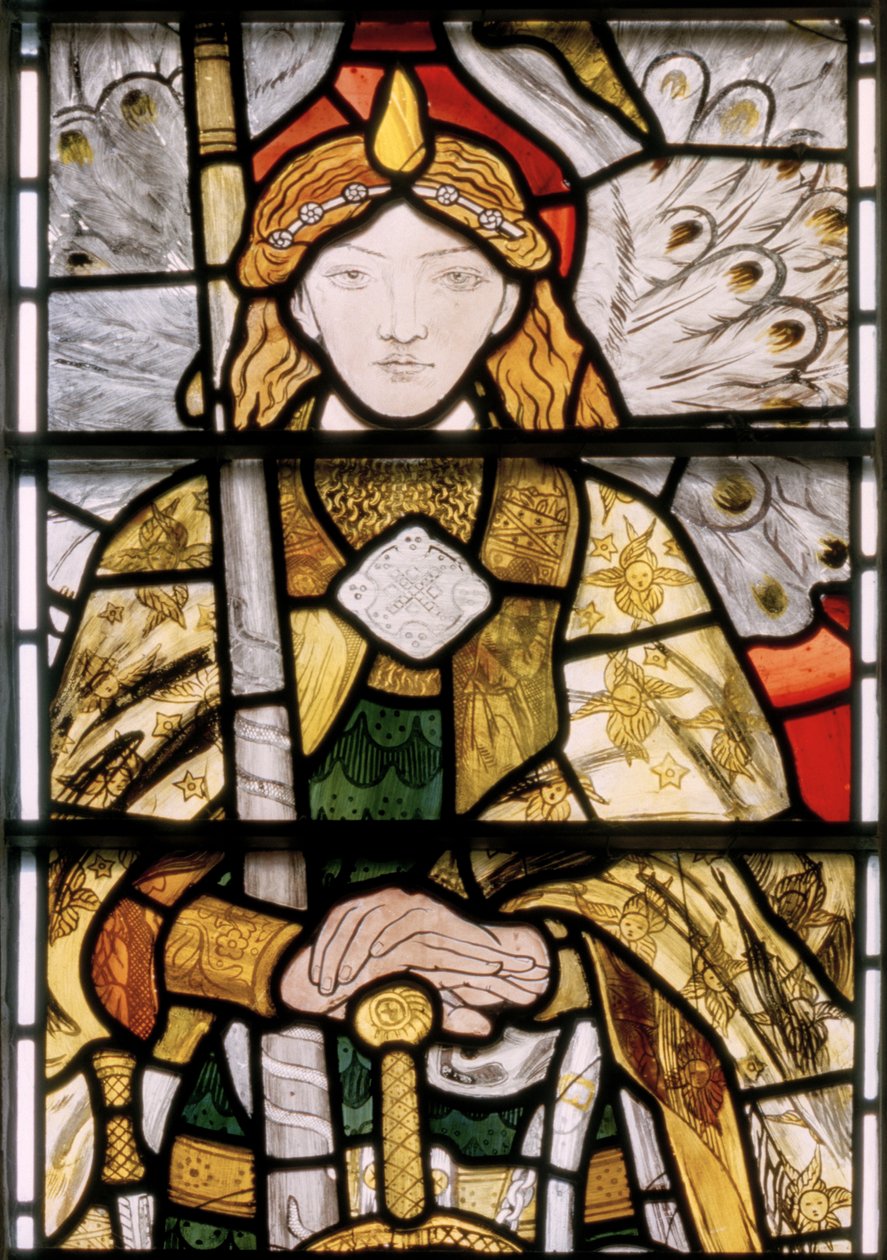 Erzengel Uriel von Ford Madox Brown