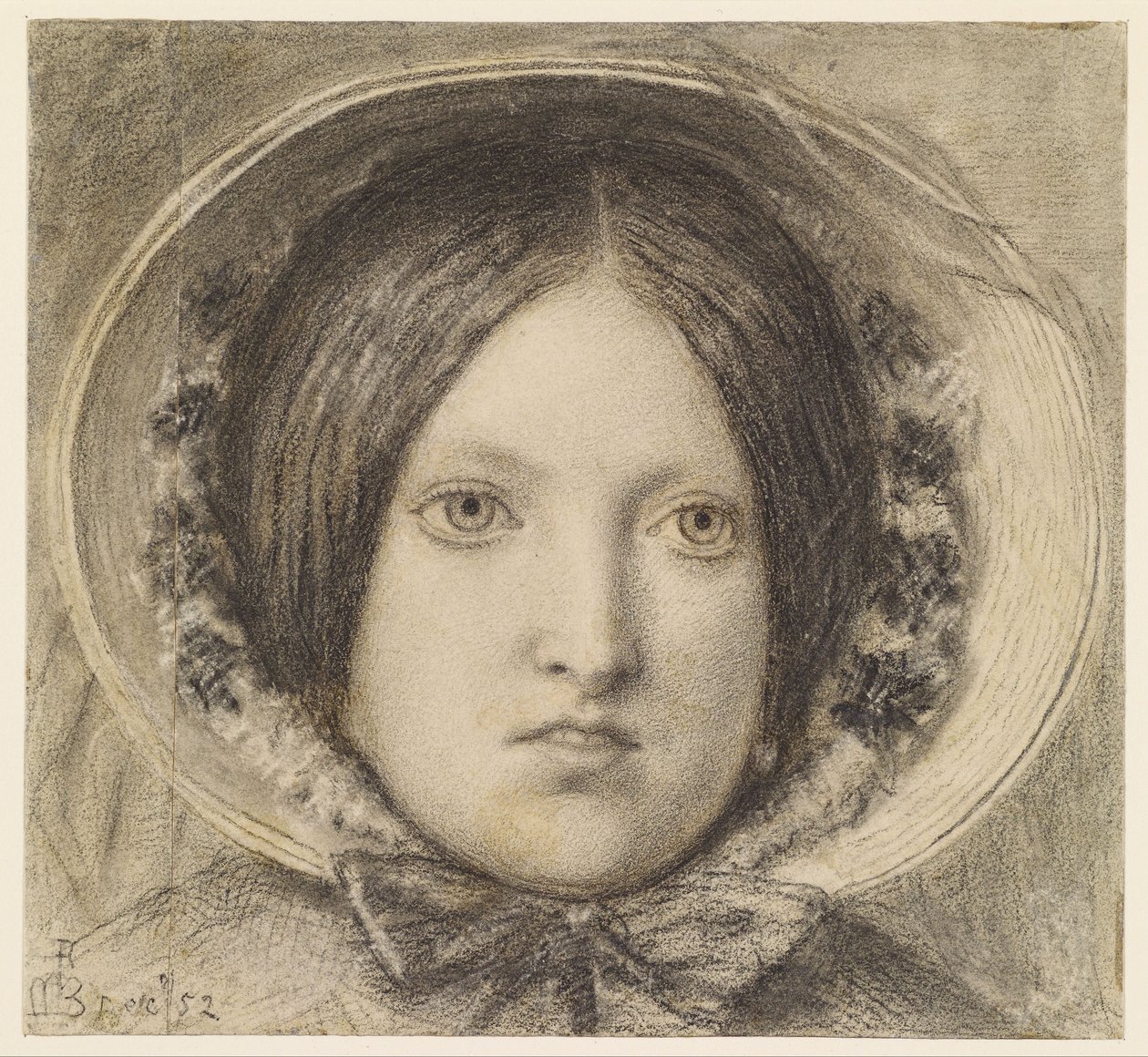 Das letzte von England - Porträt von Emma Hill von Ford Madox Brown