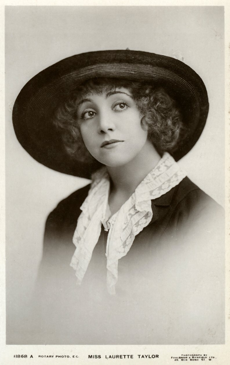 Laurette Taylor, amerikanische Schauspielerin von Foulsham and Banfield