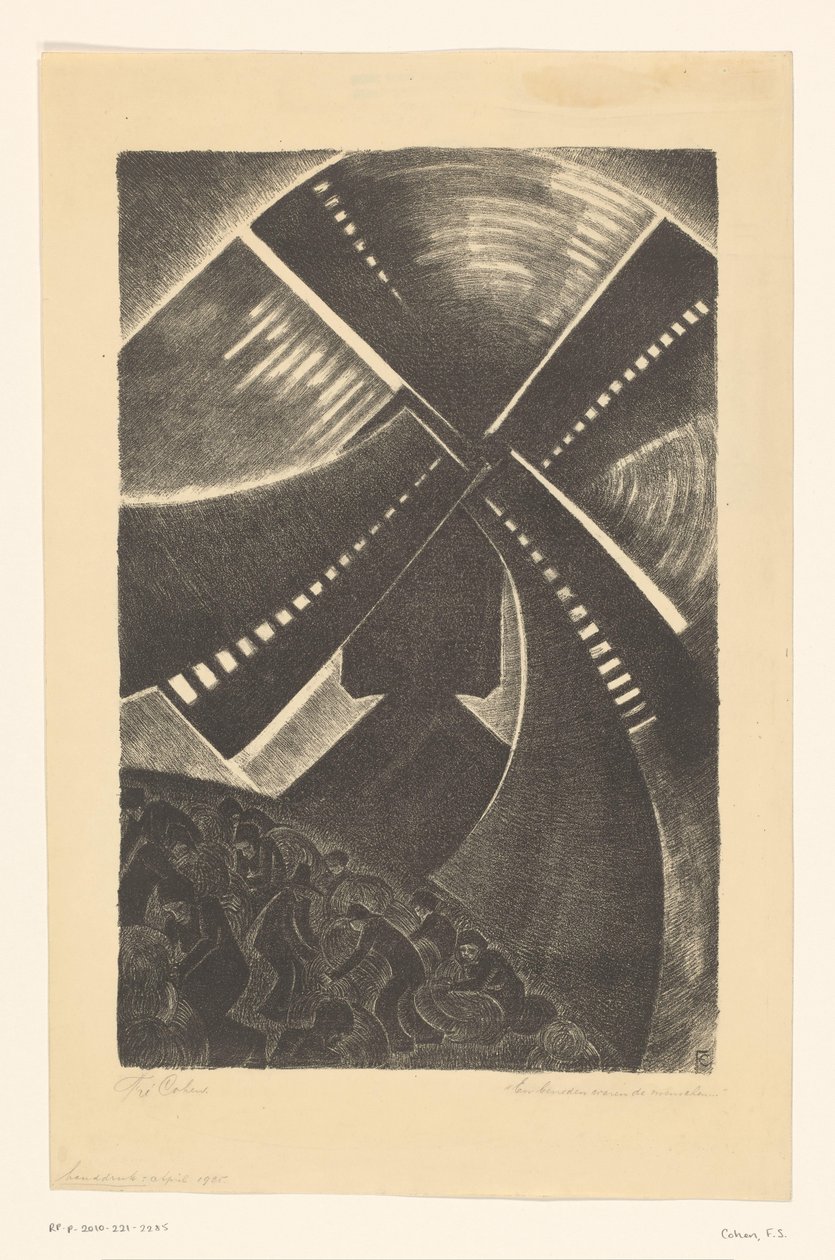 Und unten waren die Menschen von Fré Cohen (signed by artist)