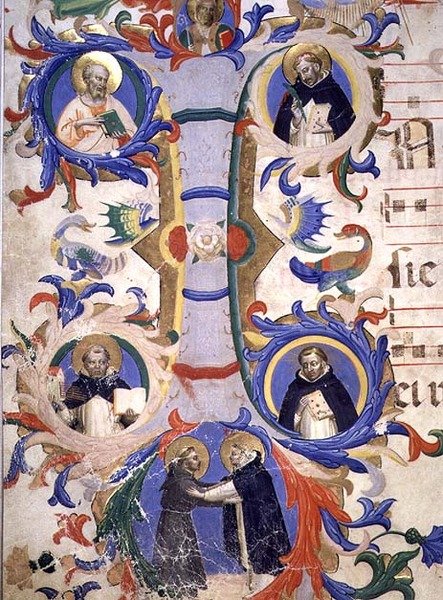 Historiierte Initiale 